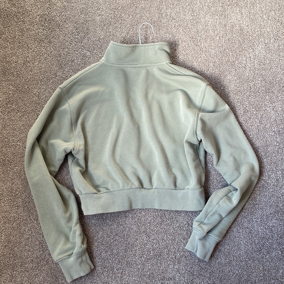 TNA Quater Zip Olive Green - Picture 4 of 4